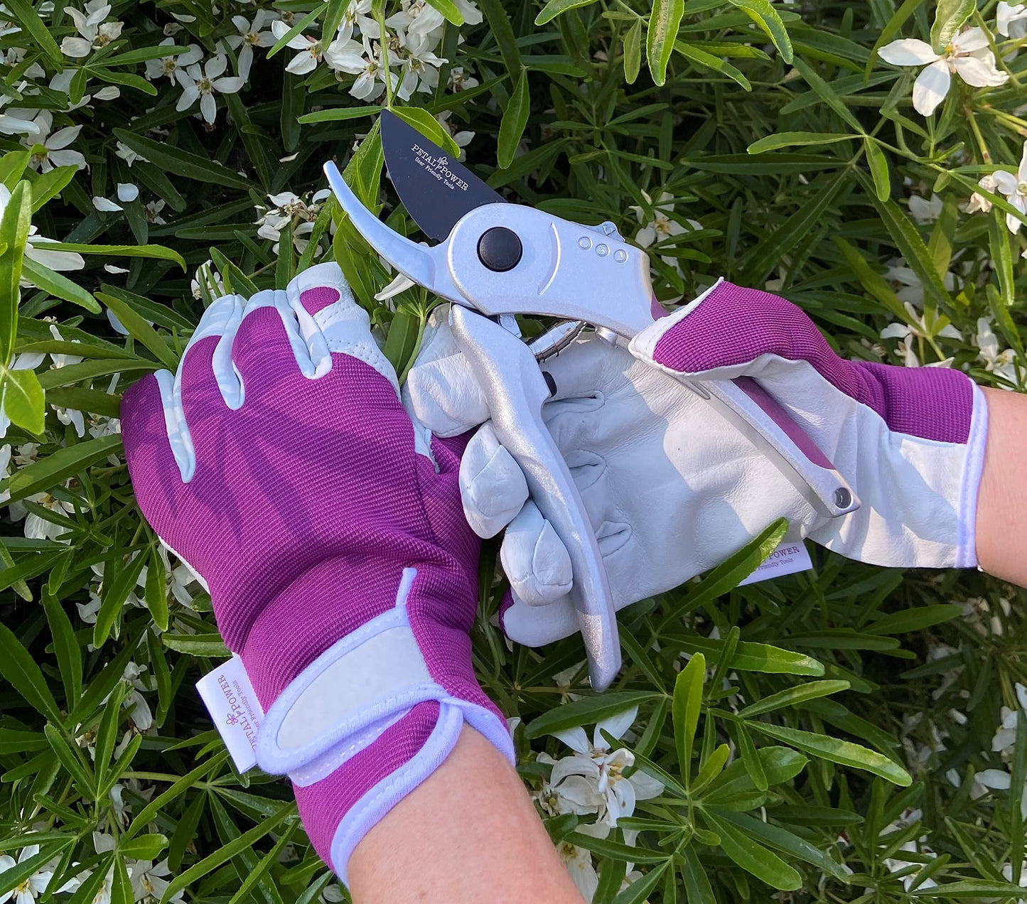 Ladies Garden Secateurs - Adjustable Hand Width (Suitable Small to Large Hands)