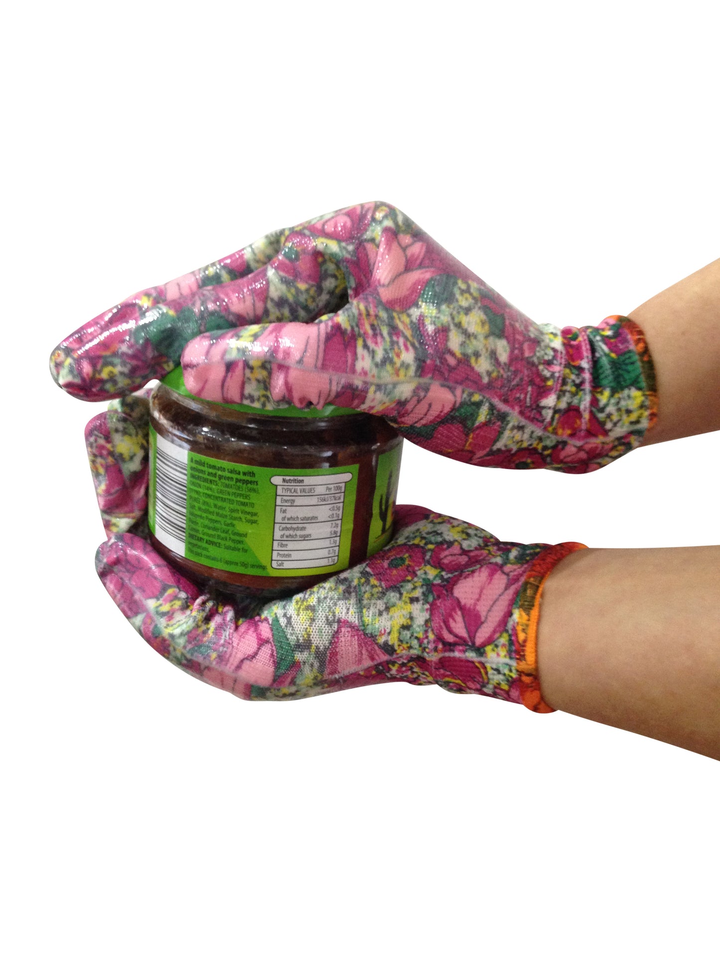 Petal Power Ladies Gardening Gloves (2 Pairs) Rose Garden Floral  - Work Gloves for Women - Best Ladies Garden Gift