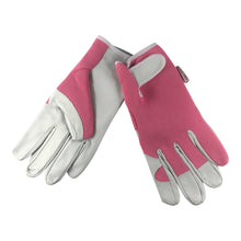 Load image into Gallery viewer, Ladies Leather Garden Gloves - Perfect Work Gloves / Gardening Gloves for Women
