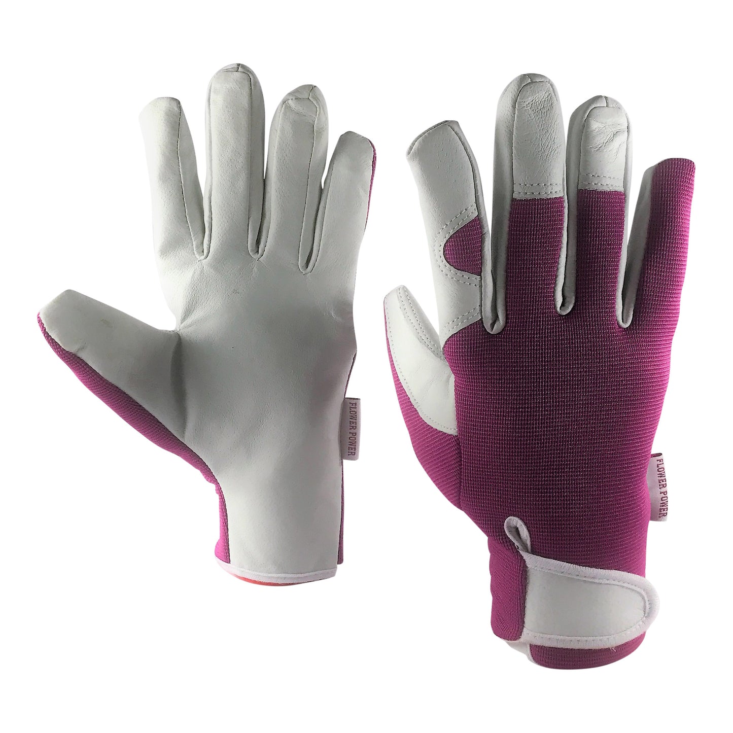 Ladies Leather Garden Gloves - Perfect Work Gloves / Gardening Gloves for Women